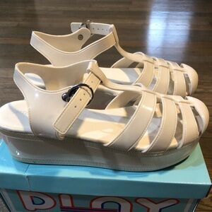 Jeffrey Campbell jelly sandals